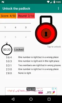 Padlock Puzzle Screen Shot 2