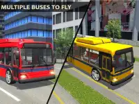 Flying Coach Bus Pilot 3D 2016 Screen Shot 16
