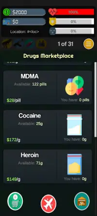 Drug Dealer Life Simulator Screen Shot 0