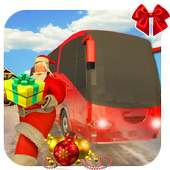 Santa Offroad Gift Bus Sim 2018