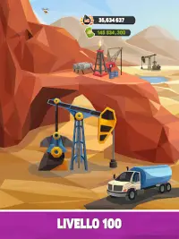 Tycoon petrolio: impianto idle Screen Shot 2