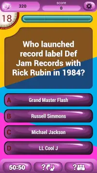 1980s Music Trivia Quiz Screen Shot 3