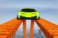 Longest Tightrope Mega Ramp Car Racing Stunts Game Screen Shot 4