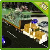 Dinosaur Transporter Truck Sim