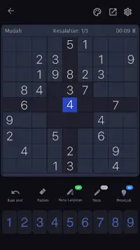 Sudoku - Permainan Teka-teki Screen Shot 1