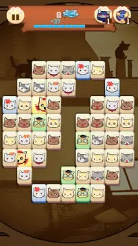 Hungry Cat Mahjong HD Screen Shot 0