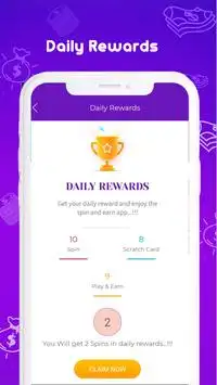 Spin and earn - unlimited earn money online Screen Shot 6