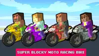 Blocky Moto Rider - Motorcycle SIM Screen Shot 2