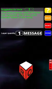 Puzzle Block Message Screen Shot 9