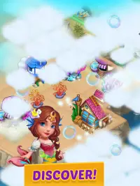 Merge Mermaids-magic puzzles Screen Shot 10