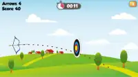 Zombie Archery Shooting 2D - Fun 2D Hunting Game Screen Shot 5