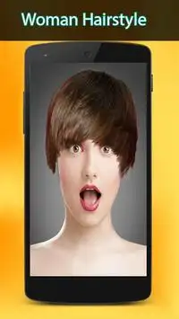 Hairstyle Studio:color changer Screen Shot 0