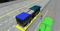 3D เมืองขับรถ - ที่จอดรถบัส Screen Shot 10