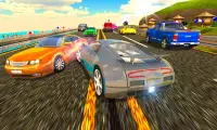 Curved Highway Traffic Racer 2019 Screen Shot 2