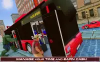 Superhero Passenger Bus Driving Simulation Game Screen Shot 17