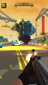 Shooting Escape Road - Gun Games Screen Shot 2