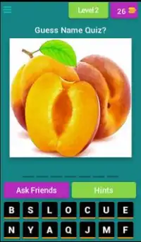 Guess Fruits In The World Quiz Screen Shot 2