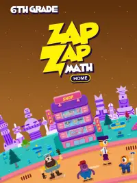 6th Grade Math: Fun Kids Games - Zapzapmath Home Screen Shot 6