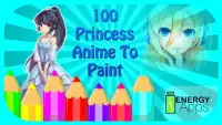 Anime Princesa para Pintar Screen Shot 0