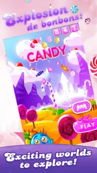 Candy Land Bomb - Match 3 Puzzle Screen Shot 3