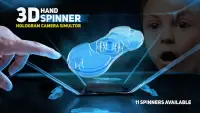 Hand spinner 3d - hologram pyramid Screen Shot 1