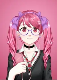 mega anime avatar creator:make your own character Screen Shot 1
