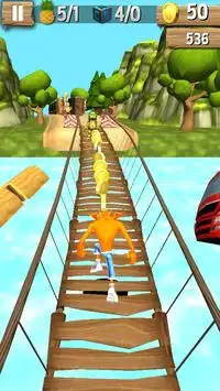 Subway crash runner: bandicoot & n-sane trilogy 3D Screen Shot 3