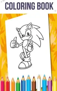 How To Color Sonic - Sonic Games Screen Shot 1