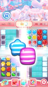 Candy Go Round - Sweet Puzzle Match 3 Game Screen Shot 1