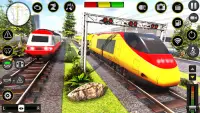 مدينة قطار سيم- قطار ألعاب Screen Shot 1