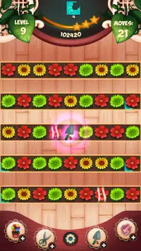 Mermelada de Flor - Diversión y juego de match 3 Screen Shot 3