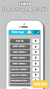 Test IQ dan Psikotes Santai Screen Shot 1