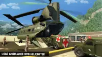 US Army Ambulance Driving Game : Transport Games Screen Shot 1