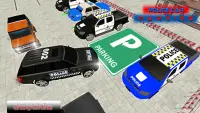 cảnh sát viên xe hơi cứng Bãi đỗ xe Trò chơi Screen Shot 1