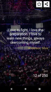 MMA Quotes - To Real Fight Fans Screen Shot 5