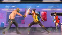 Street fighting Hero – re Combattente Giochi Screen Shot 1