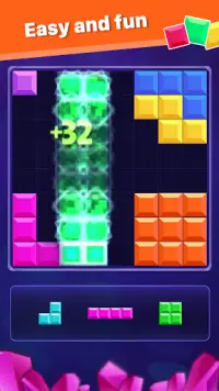 Puzzle de bloc classique: Brick Crush Screen Shot 0