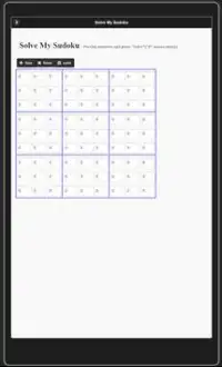 Sudoku Solver in seconds ! Screen Shot 12