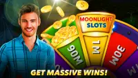 Moonlight Slots: huge casino games Screen Shot 9
