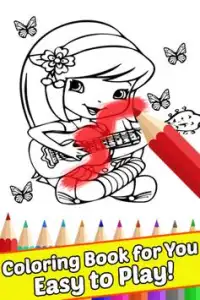 Coloring For Little Girls Screen Shot 0