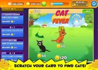 Cat Scratch Fever : Lotto Scratch Off Ticket Screen Shot 0