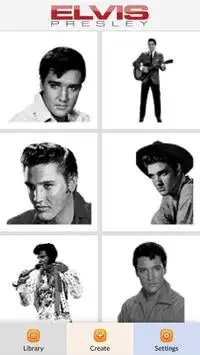Elvis Presley Color by Number - Pixel Art Game Screen Shot 0