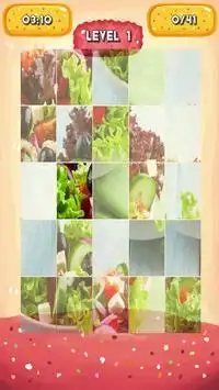 Green salad Jigsaw Puzzle Screen Shot 2