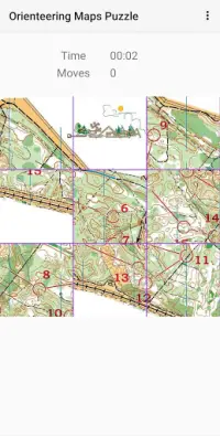 Orienteering Maps Puzzle Game Screen Shot 3
