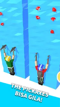 Rock Climbers-Hang Mountain Climbing Screen Shot 0