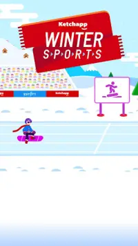 Ketchapp Winter Sports Screen Shot 0