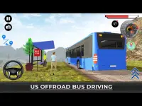 US Offroad Bus Driving Simulator 2018 Screen Shot 14