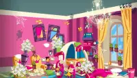 Doll House Cleaning - Princess Room Cleaner Game Screen Shot 4