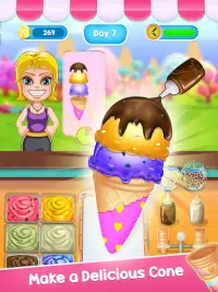 माई आइसक्रीम पार्लर गेम Screen Shot 2