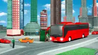 Urban City Bus Driver 3D Game Screen Shot 1